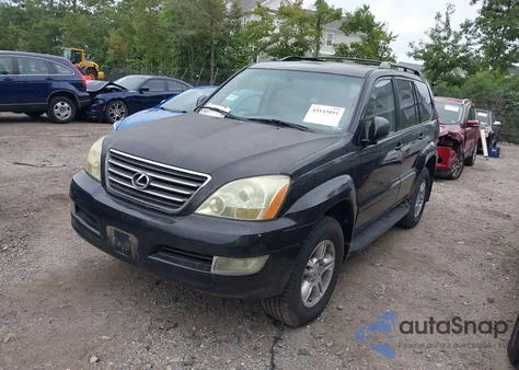 2003 Lexus Gx 470 z USA, uszkodzony, nr VIN JTJBT20X830022774